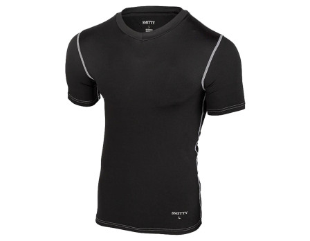 Smitty V2 Compression Fit V-Neck Short Sleeve T-Shirt