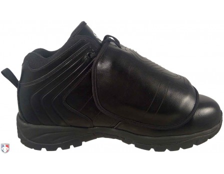 Smitty All-Black Mid-Cut Umpire Plate Shoes | Ump Attire