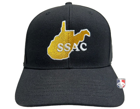 West Virginia (WVSSAC) Umpire Cap - Black