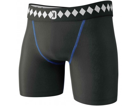 Diamond MMA Compression Shorts with Integrated Quad Strap Jock