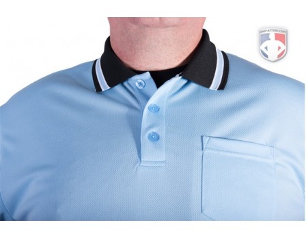 polo blue umpire shirt