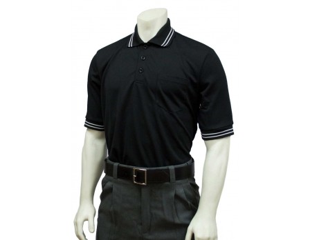 Smitty Pro Knit Umpire Shirt - Black