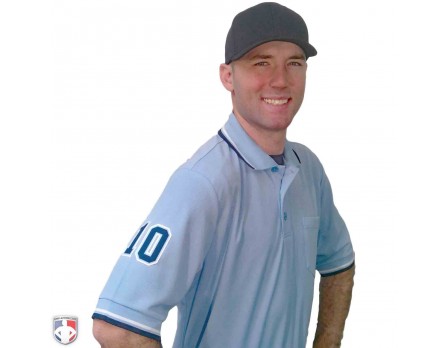 Smitty Pro Knit Umpire Shirt - Powder 