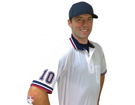 white umpire shirt