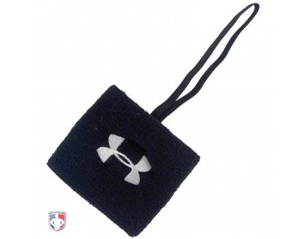 Under Armour 3" Black Sweatband Referee Down Indicator