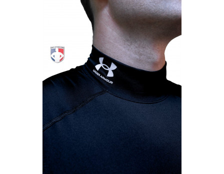 Under Armour HeatGear Sleeveless Mock Neck Compression Shirt