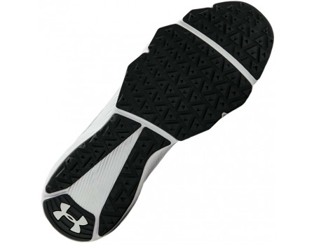 under armour black and white trainers