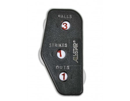 UC4BC All-Star Large 3-Dial Plastic Umpire Indicator - 3/2/2 Count