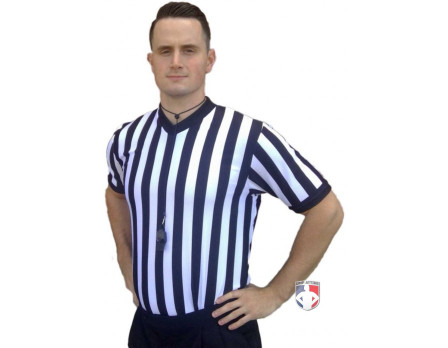High Performance Men's Mesh V-Neck Referee Shirt - Great Call Athletics