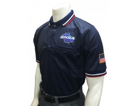 Georgia (GHSA) Short Sleeve Umpire Shirt - Navy