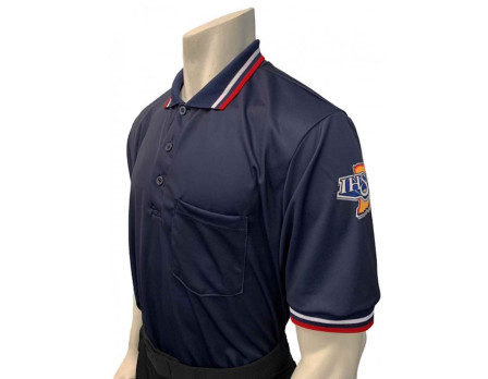 USA300IN-N Indiana (IHSAA) Short Sleeve Umpire Shirt - Navy