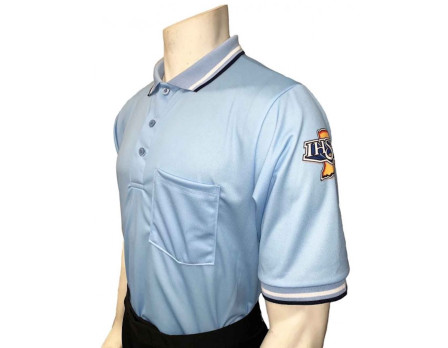 USA300IN-PB Indiana (IHSAA) Short Sleeve Umpire Shirt - Powder Blue