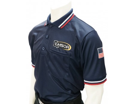 Louisiana (LHSOA) Short Sleeve Umpire Shirt - Navy
