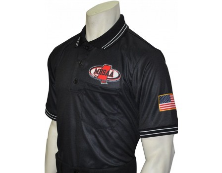 Mississippi (MHSAA) Short Sleeve Umpire Shirt - Black