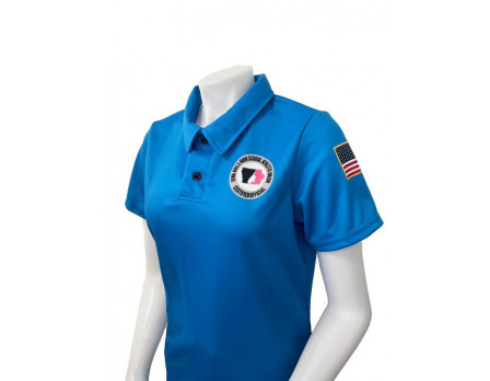 Iowa Girls (IGHSAU) Women's Volleyball / Swimming Referee Shirt - Bright Blue