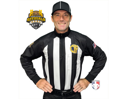 California (NCOA) 2 1/4" Stripe Rainy Weather Water Repellent Football Referee Shirt