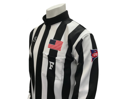 Smitty CFO College 2" Dye Sublimated Rainy Weather Long Sleeve Football Referee Shirt