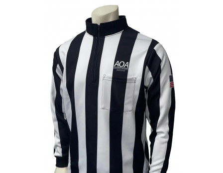 Arkansas (AOA) 2 1/4" Stripe Foul Weather Referee Shirt