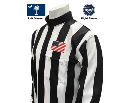 South Carolina (SCLOA) 2" Stripe Foul Weather Referee Shirt