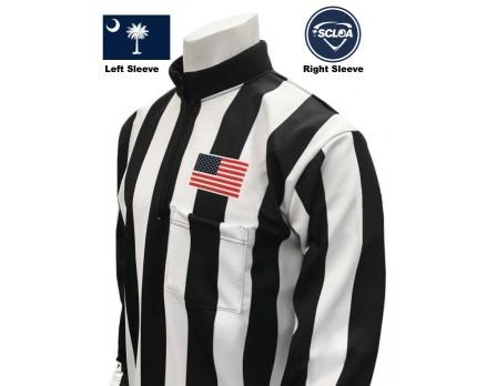 South Carolina (SCLOA) 2" Stripe Foul Weather Referee Shirt