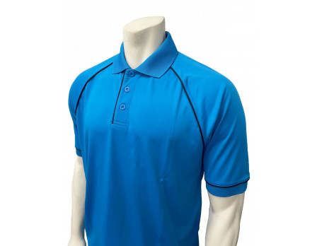 Smitty Men's Mesh Volleyball Referee Shirt - Bright Blue