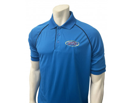 Kentucky (KHSAA) Men’s Mesh Embroidered Volleyball / Swimming Referee Shirt - Blue