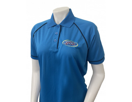 Kentucky (KHSAA) Women's Mesh Embroidered Volleyball / Swimming Referee Shirt - Blue