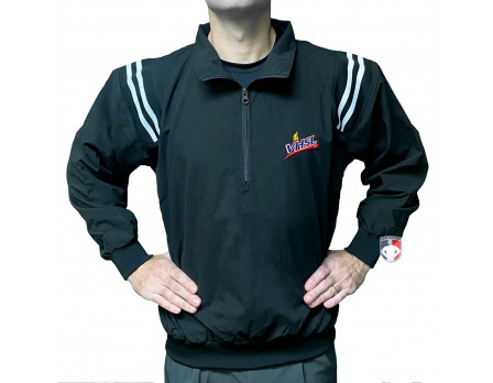 Virginia High School League (VHSL) Umpire Jacket - Black and White