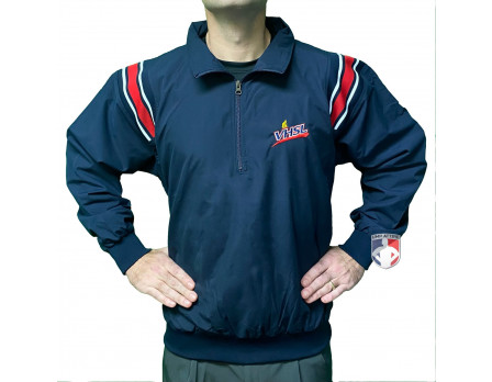 Virginia High School League (VHSL) Umpire Jacket - Navy and Red