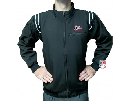 Virginia High School League (VHSL) Umpire Thermal Jacket - Black and White
