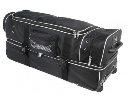 WHLDLX-UMP-33 Diamond Ultimate 33" Umpire Equipment Bag on Wheels with Telescopic Handle