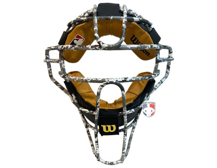 Wilson MLB Camo Dyna-Lite Aluminum Umpire Mask with Two-Tone