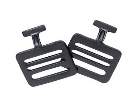 Metal Chest Protector Replacement T-Hooks - Pair