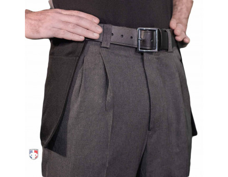 Smitty Charcoal Grey Plate Umpire Pants with Expander Waistband