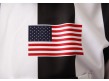 USA129CFO Smitty CFO 2" Fleece-Lined Cold Weather Football Referee Shirt Flag Closeup