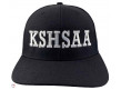 Kansas (KSHSAA) Umpire Cap Black Front View