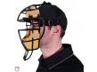 633 Richardson Pulse Performance FlexFit Combo Plate / Base Umpire Cap Worn with Mask Side View