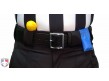 6605 1 3/4" Genuine Leather Referee / Umpire Belt Worn Front Football