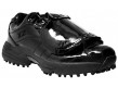 7345-99 3n2 Reaction Patent Leather Umpire Plate Shoes Angled View