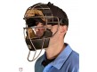 A3007T-Wilson MLB Titanium Umpire Mask With Two-Tone Profile Worn