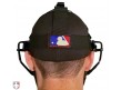 A3077- Wilson MLB Low Profile Chrome Moliben Umpire Mask With Two-Tone Back Worn