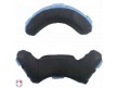 A3816-BL/BK Wilson MLB Umpire Mask Replacement Pads - Sky Blue and Black
