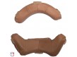 A3816-TN-Wilson MLB Umpire Mask Replacement Pads Tan Back