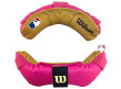 Wilson MLB Memory Foam Umpire Mask Replacement Pads - Pink and Tan