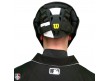 A5800BL Wilson Pro Stock Titanium Umpire Helmet Worn Back View