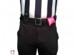 thumbnail image 2 of Smitty | Orange Football Referee Throw Down Long Neck Bean 2 of 13