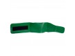 ADMWR400 Adams Wrestling Tournament Ankle Bands - Red & Green Green Back Stretched Out