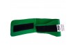 ADMWR400 Adams Wrestling Tournament Ankle Bands - Red & Green Green Back Velcro Closeup