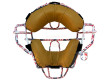 Wilson MLB USA Dyna-Lite Aluminum Umpire Mask with Two-Tone Inside