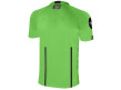 Capelli Sport Men's Official 1/4 Zip Soccer Referee Shirt - Green and Black